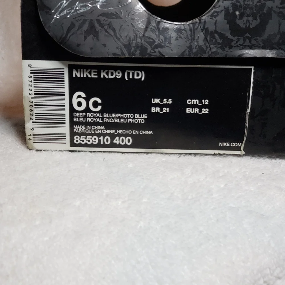 Nike KD9 (TD) Fire & Ice - Picture 3 of 5